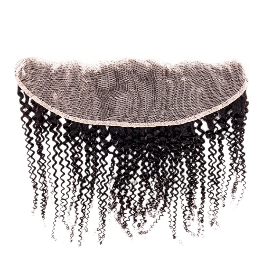 Afro Kinky Frontal - The Platinum Extensions