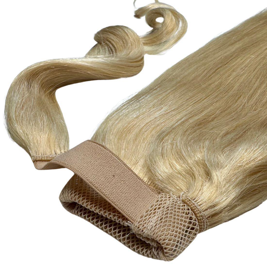 Bleach Blonde Ponytail - The Platinum Extensions