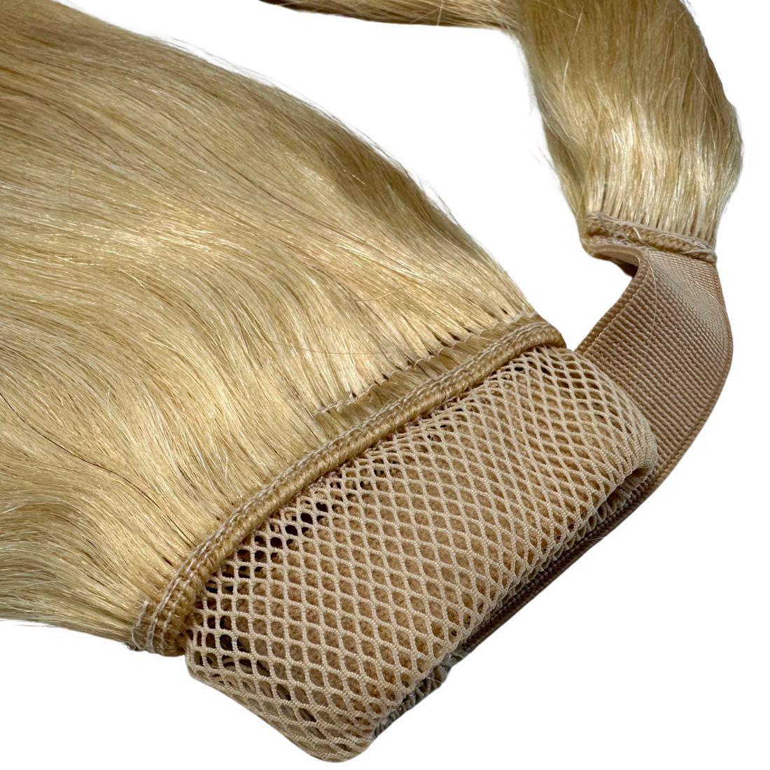 Bleach Blonde Ponytail - The Platinum Extensions
