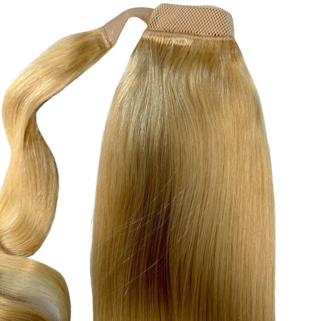 Bleach Blonde Ponytail - The Platinum Extensions