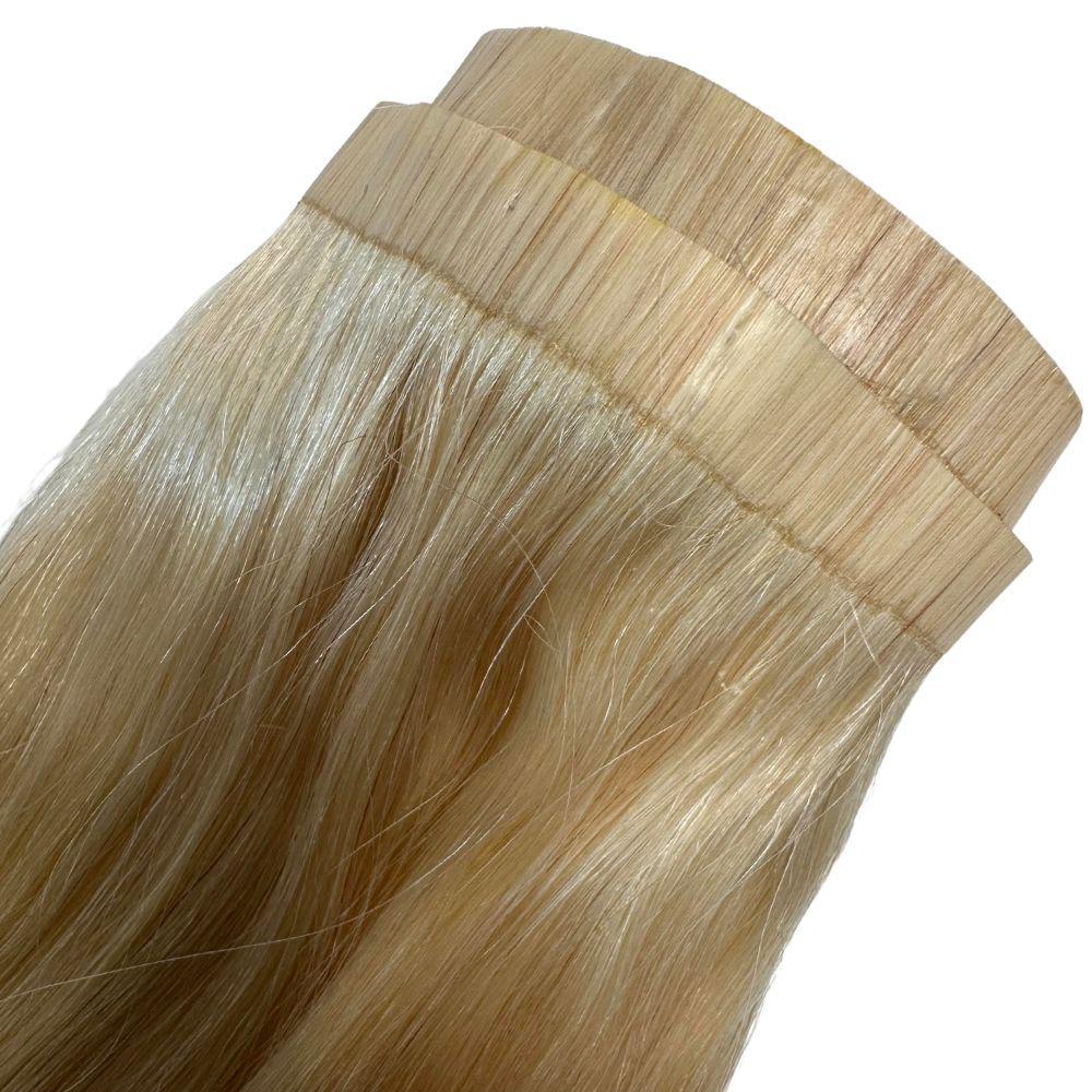 Blonde Seamless Clip-In - The Platinum Extensions