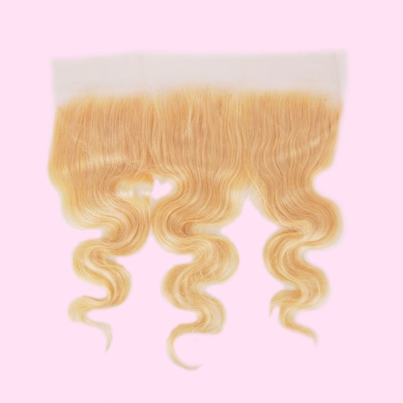 Brazilian Blonde Body Wave Frontal - The Platinum Extensions