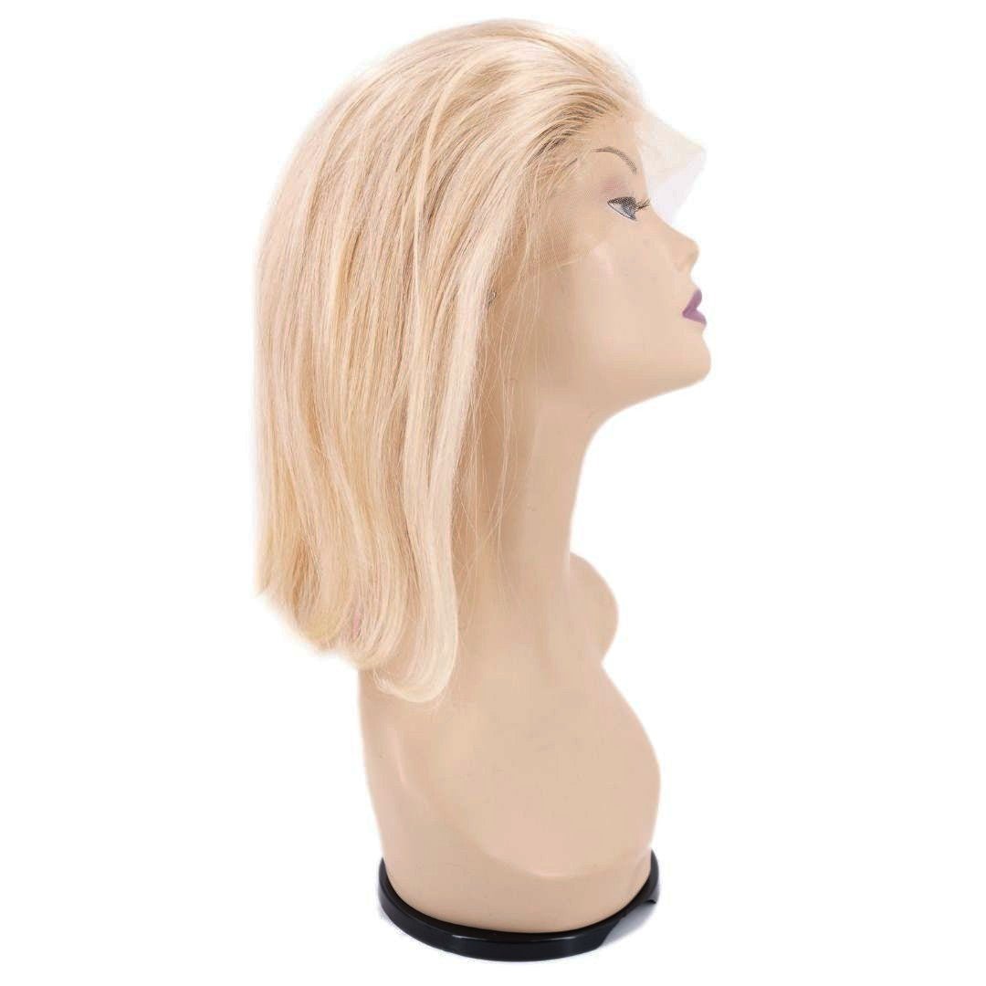 Brazilian Blonde Straight Bob Wig - The Platinum Extensions