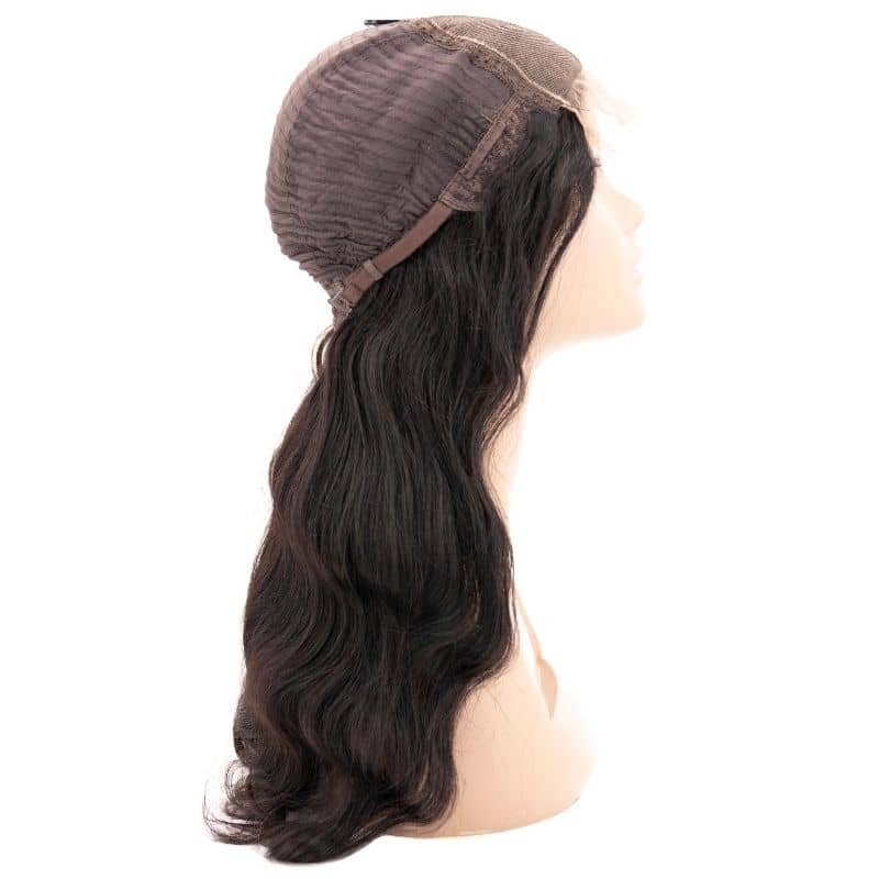 Brazilian Body Wave Transparent Closure Wig - The Platinum Extensions