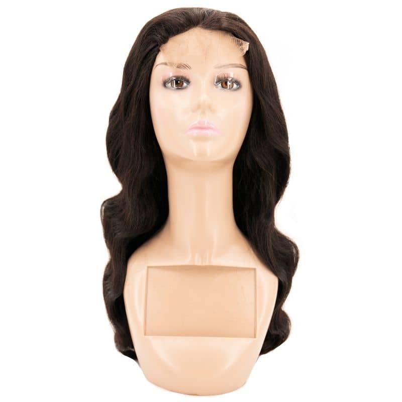 Brazilian Body Wave Transparent Closure Wig - The Platinum Extensions