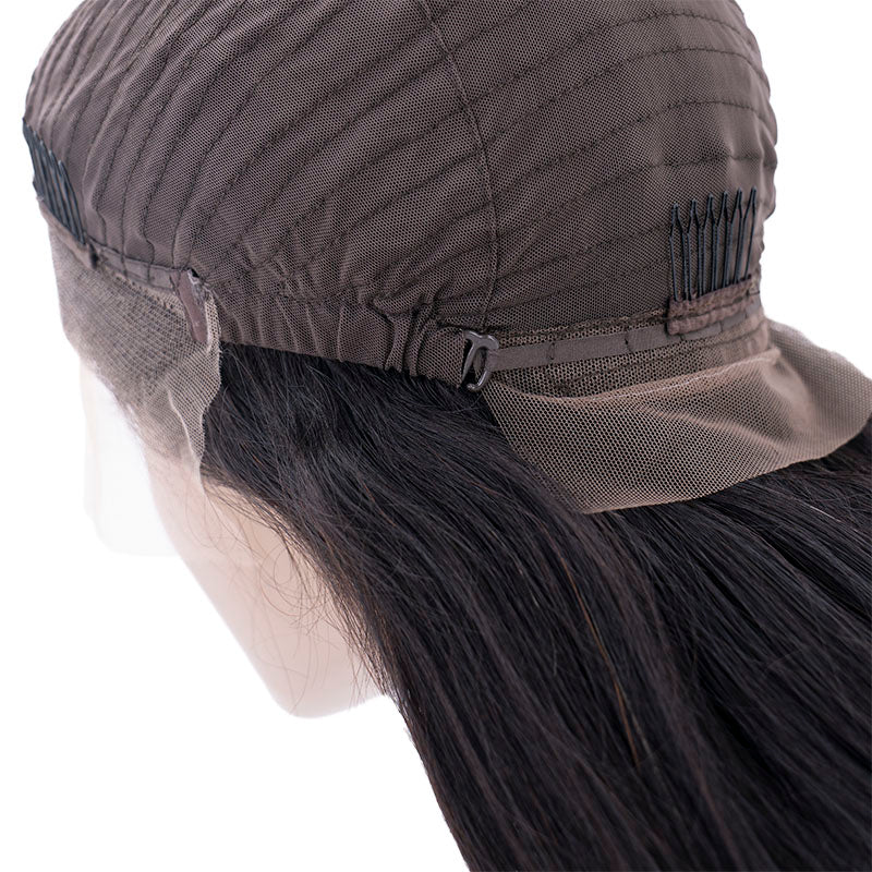 Brazilian HD Straight Lace Front Wig - The Platinum Extensions