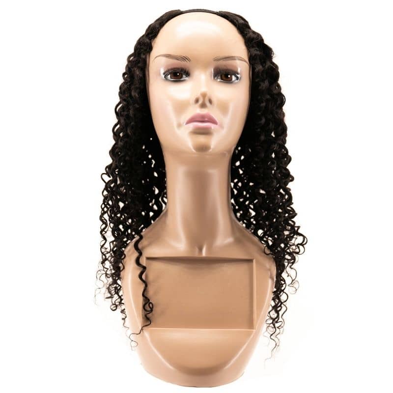 Brazilian Kinky Curly U-Part Wig - The Platinum Extensions
