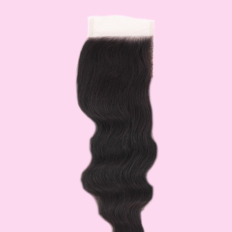 Brazilian Loose Wave 4x4 HD Closure - The Platinum Extensions