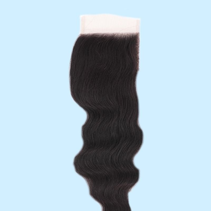 Brazilian Loose Wave 4x4 HD Closure - The Platinum Extensions
