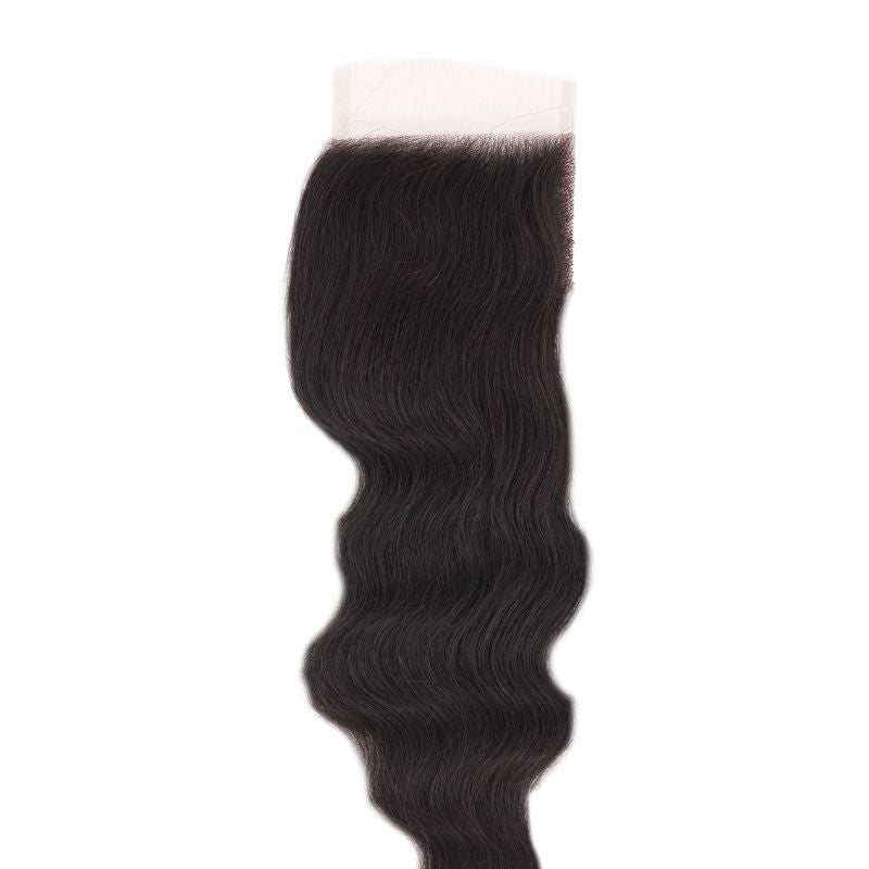 Brazilian Loose Wave 4x4 HD Closure - The Platinum Extensions