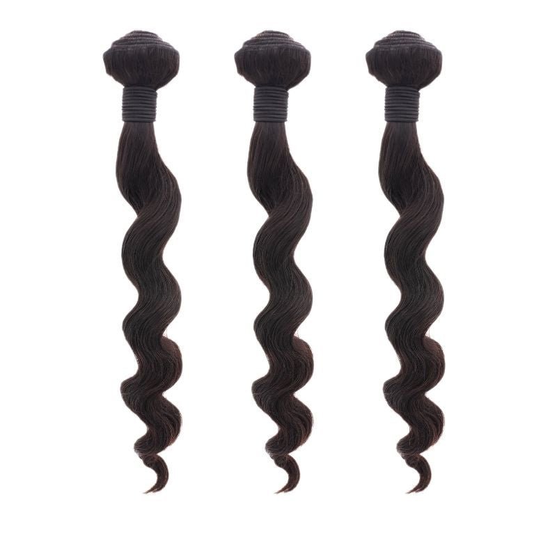 Brazilian Loose Wave Bundle Deals - The Platinum Extensions