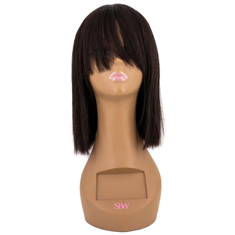 Brazilian Straight Bang bob Wig - The Platinum Extensions