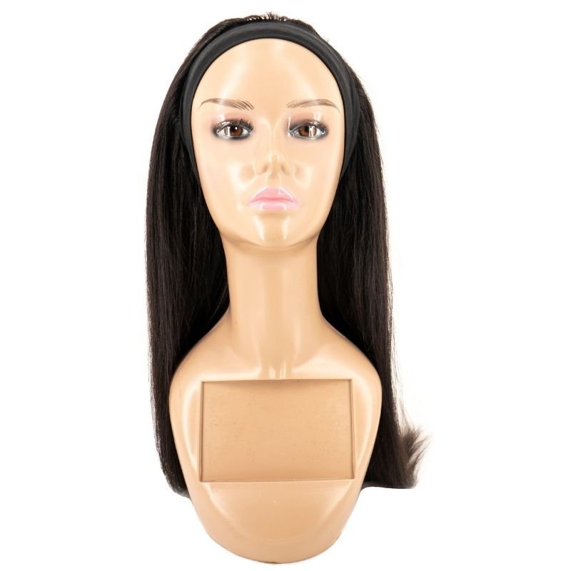 Brazilian Straight Headband Wig - The Platinum Extensions