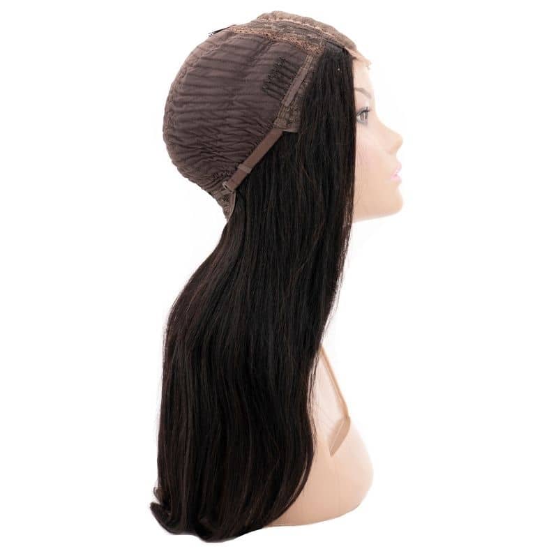 Brazilian Straight Transparent Closure Wig - The Platinum Extensions