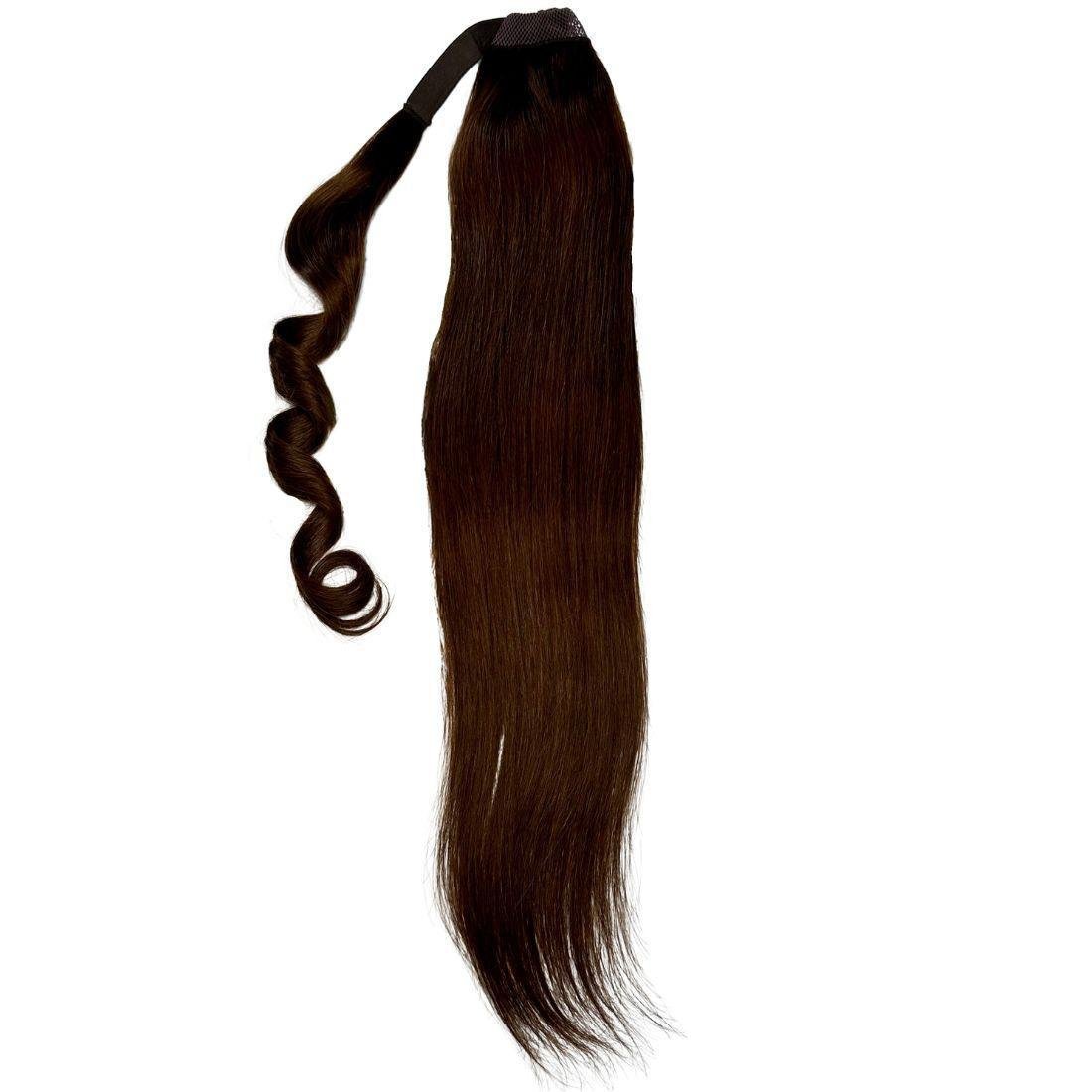 Dark Brown Ponytail - The Platinum Extensions