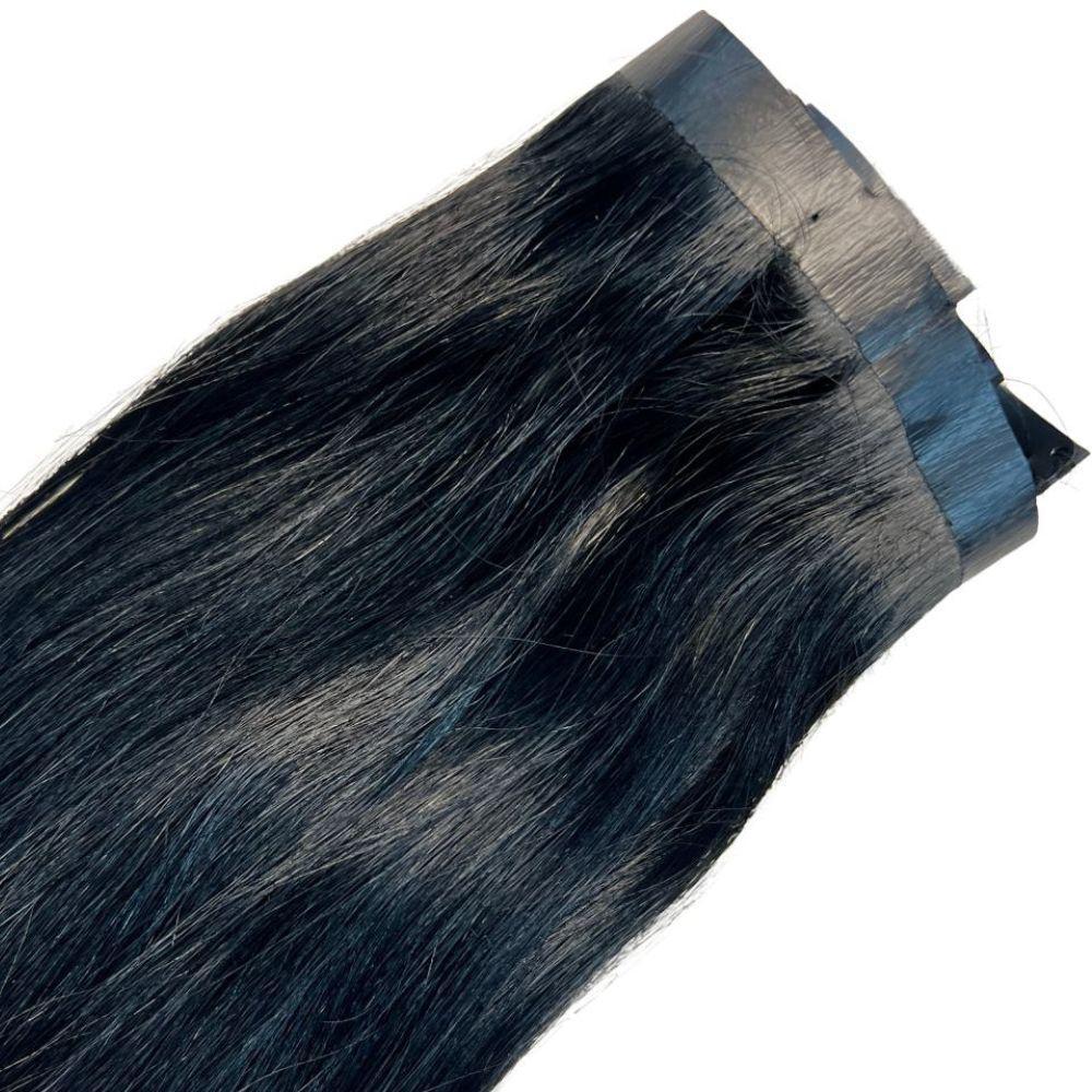 Natural Black Seamless Clip-In - The Platinum Extensions