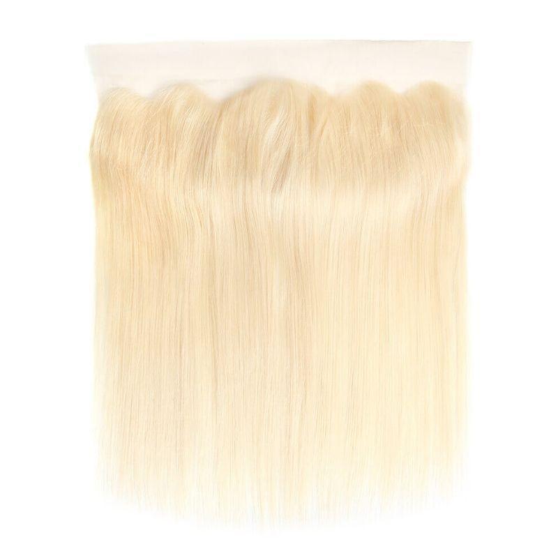 Russian Blonde Straight Lace Frontal - The Platinum Extensions