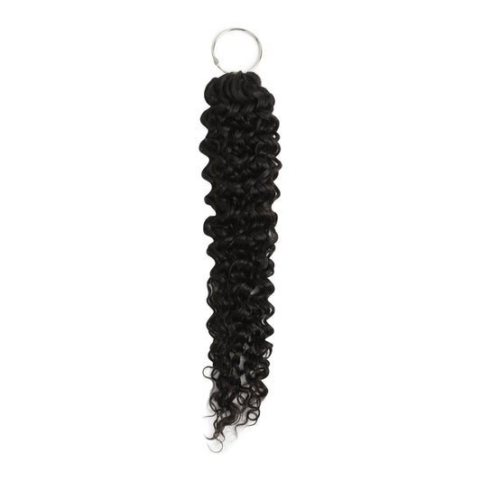 20" Water Wave Feather Crochet