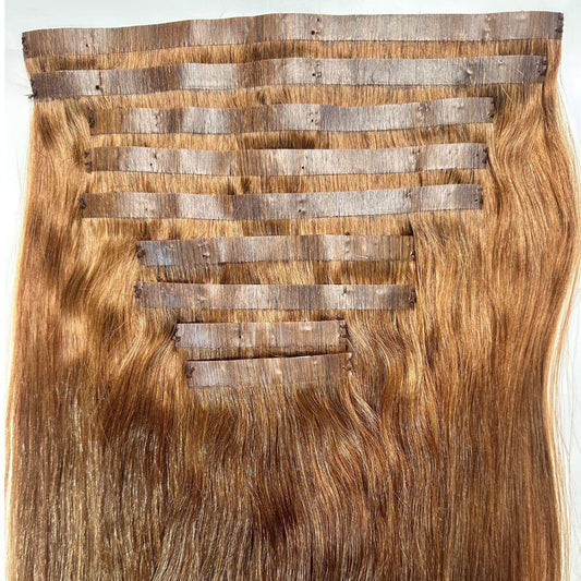 Auburn Seamless Clip-In - The Platinum Extensions 