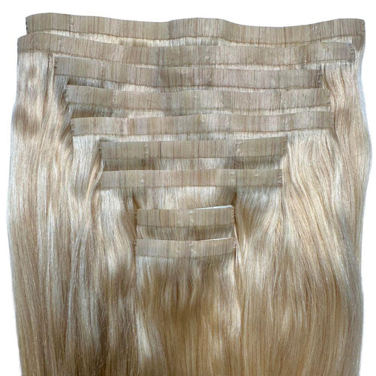 Blonde Seamless Clip-In - The Platinum Extensions 