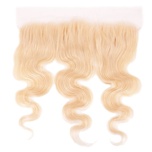 Brazilian Blonde Body Wave Frontal - The Platinum Extensions 