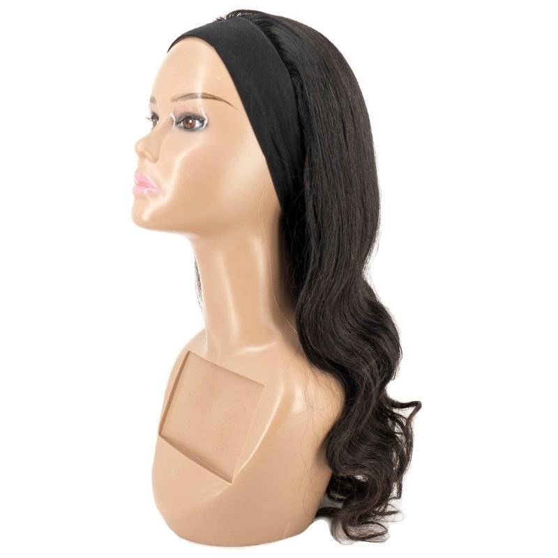 Brazilian Body Wave Headband Wig - The Platinum Extensions 