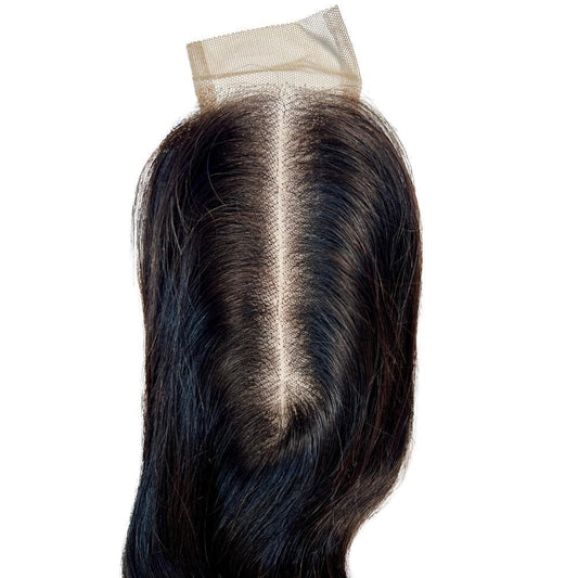 Brazilian Body Wave Transparent 2"x6" Closure - The Platinum Extensions 