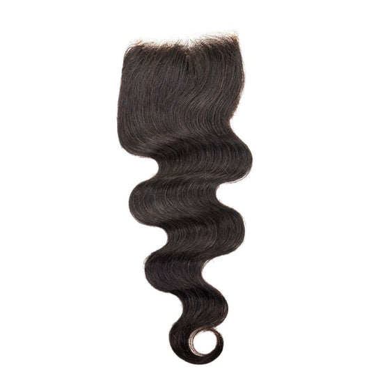 Brazilian Body Wave Transparent Closure - The Platinum Extensions 