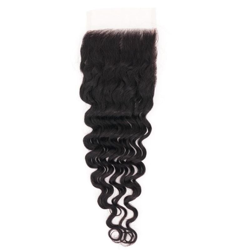 Brazilian Deep Wave 5x5 HD Closure - The Platinum Extensions 