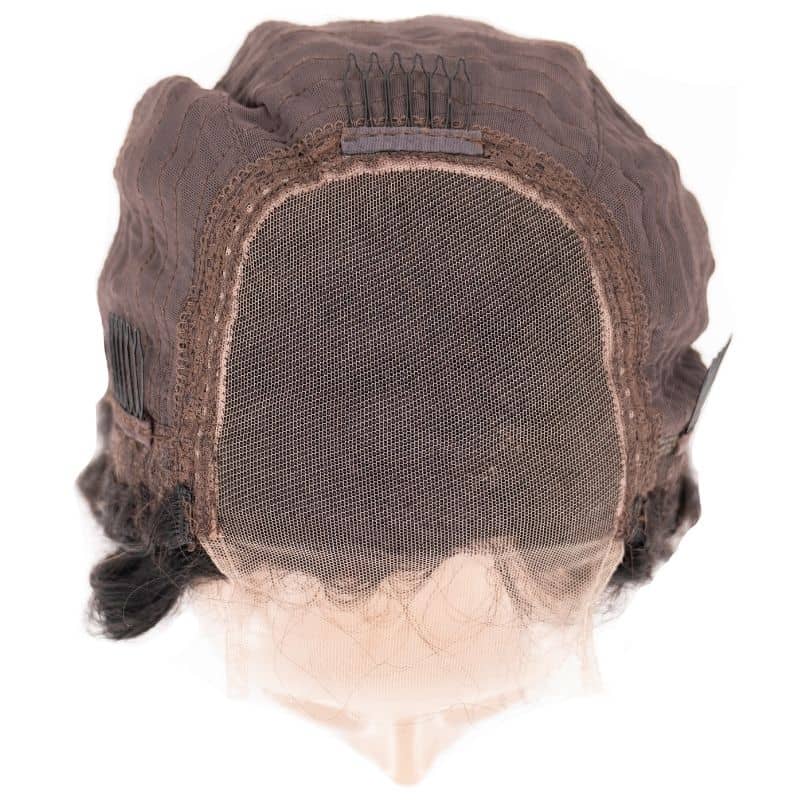 Brazilian Deep Wave Transparent Closure Wig - The Platinum Extensions 