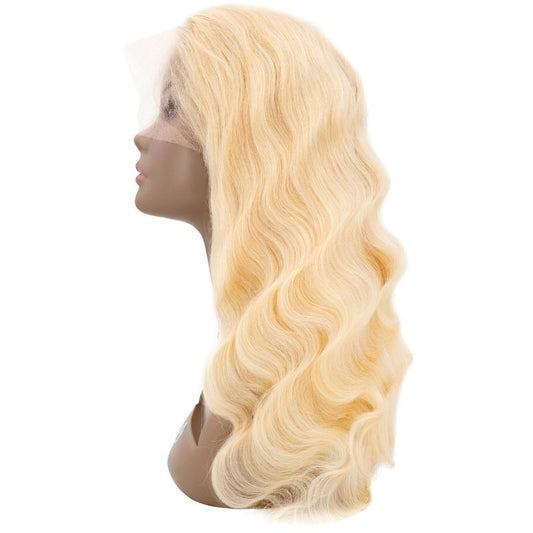 Brazilian Front Lace Blonde Body Wave Wig - The Platinum Extensions 