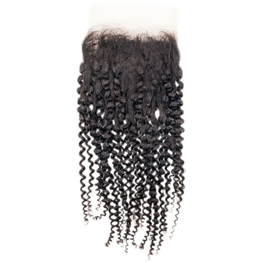 Brazilian Kinky Curly Closure - The Platinum Extensions 