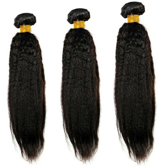 Brazilian Kinky Straight Bundle Deals - The Platinum Extensions 