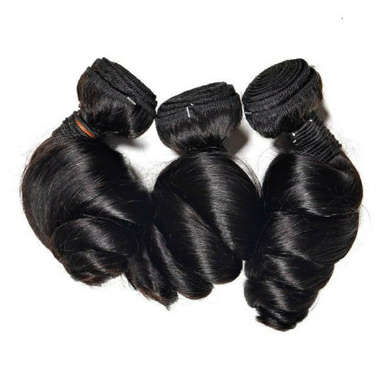 Brazilian Loose Wave Bundle Deals - The Platinum Extensions 