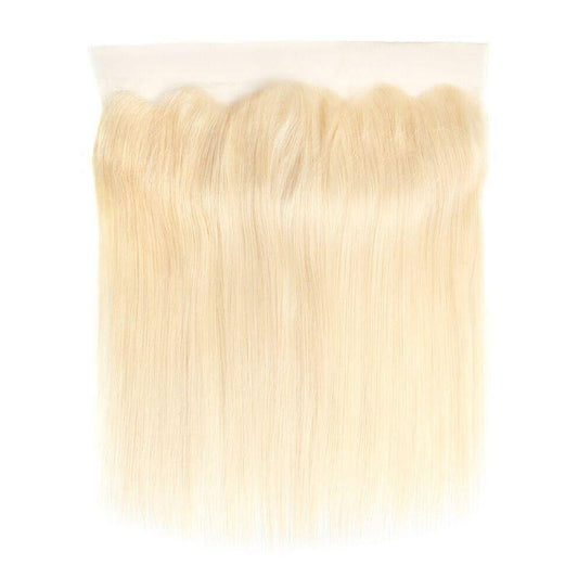 Brazilian Russian Blonde Straight Lace Frontal - The Platinum Extensions 