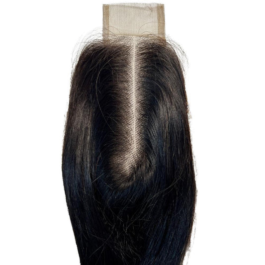 Brazilian Silky Straight Transparent 2"x6" Closure - The Platinum Extensions 