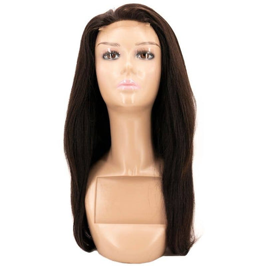 Brazilian Straight Transparent Closure Wig - The Platinum Extensions 