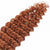 Copper Deep Wave Bulk Human Braiding Hair - The Platinum Extensions