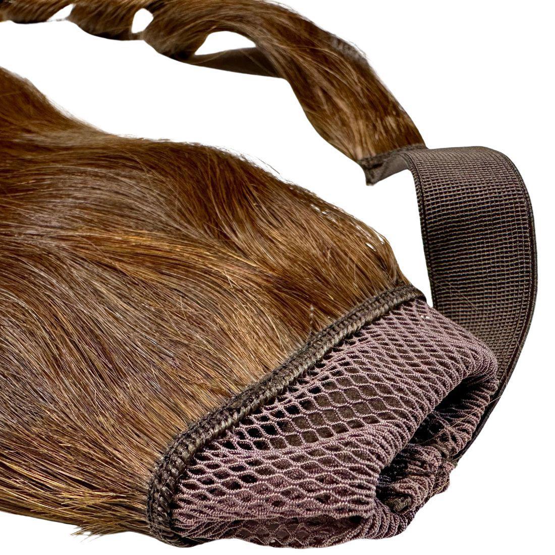 Dark Brown Ponytail - The Platinum Extensions 