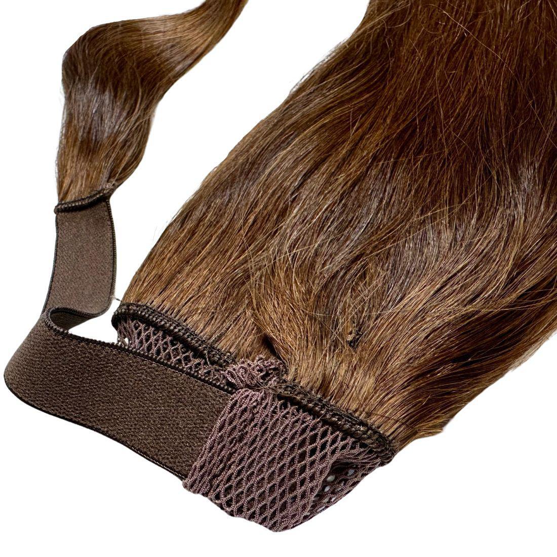 Dark Brown Ponytail - The Platinum Extensions 