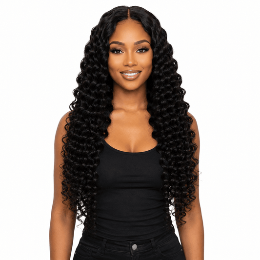 Glueless Deep Wave 2x6 HD Lace Closure Wig
