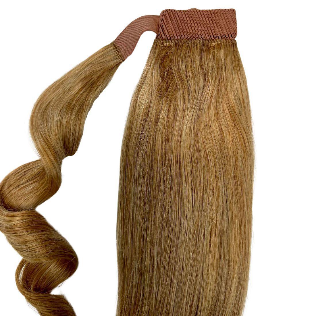Honey Blonde Ponytail - The Platinum Extensions 