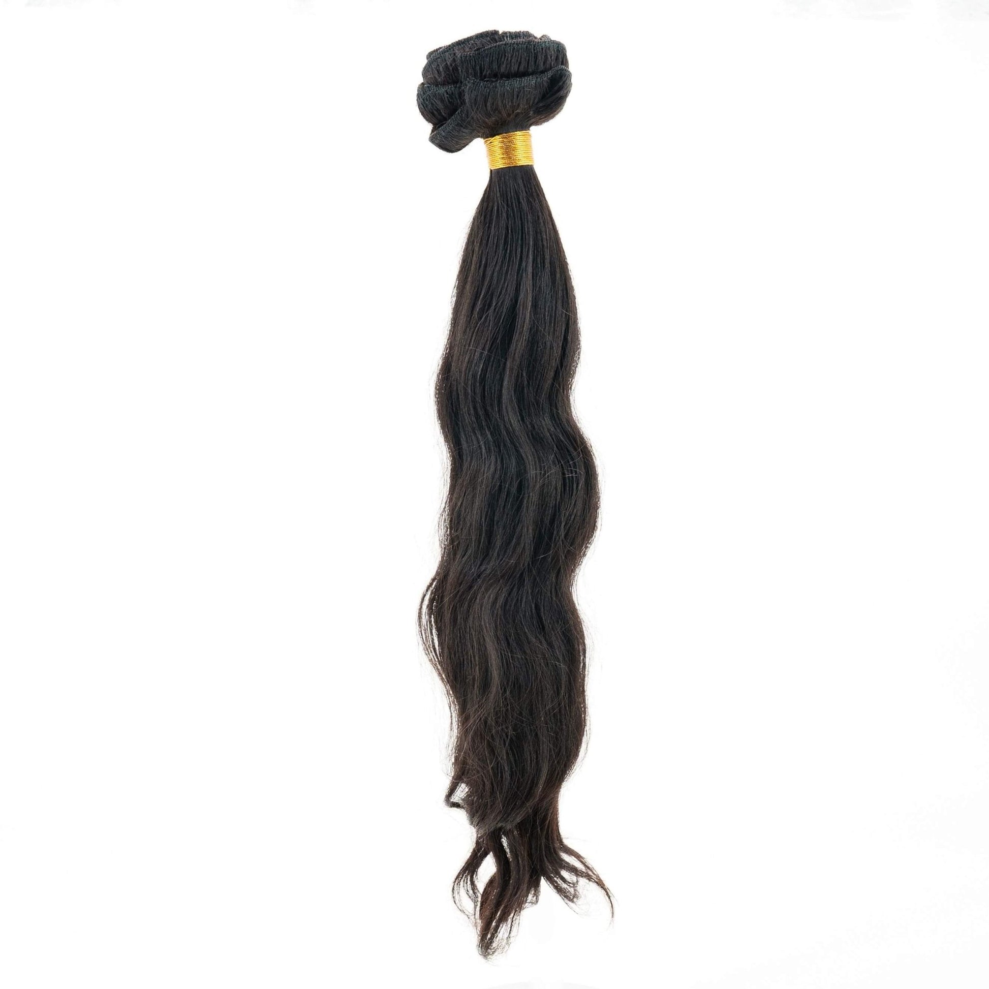 Indian Curly Natural Black Clip - In Extensions - The Platinum Extensions