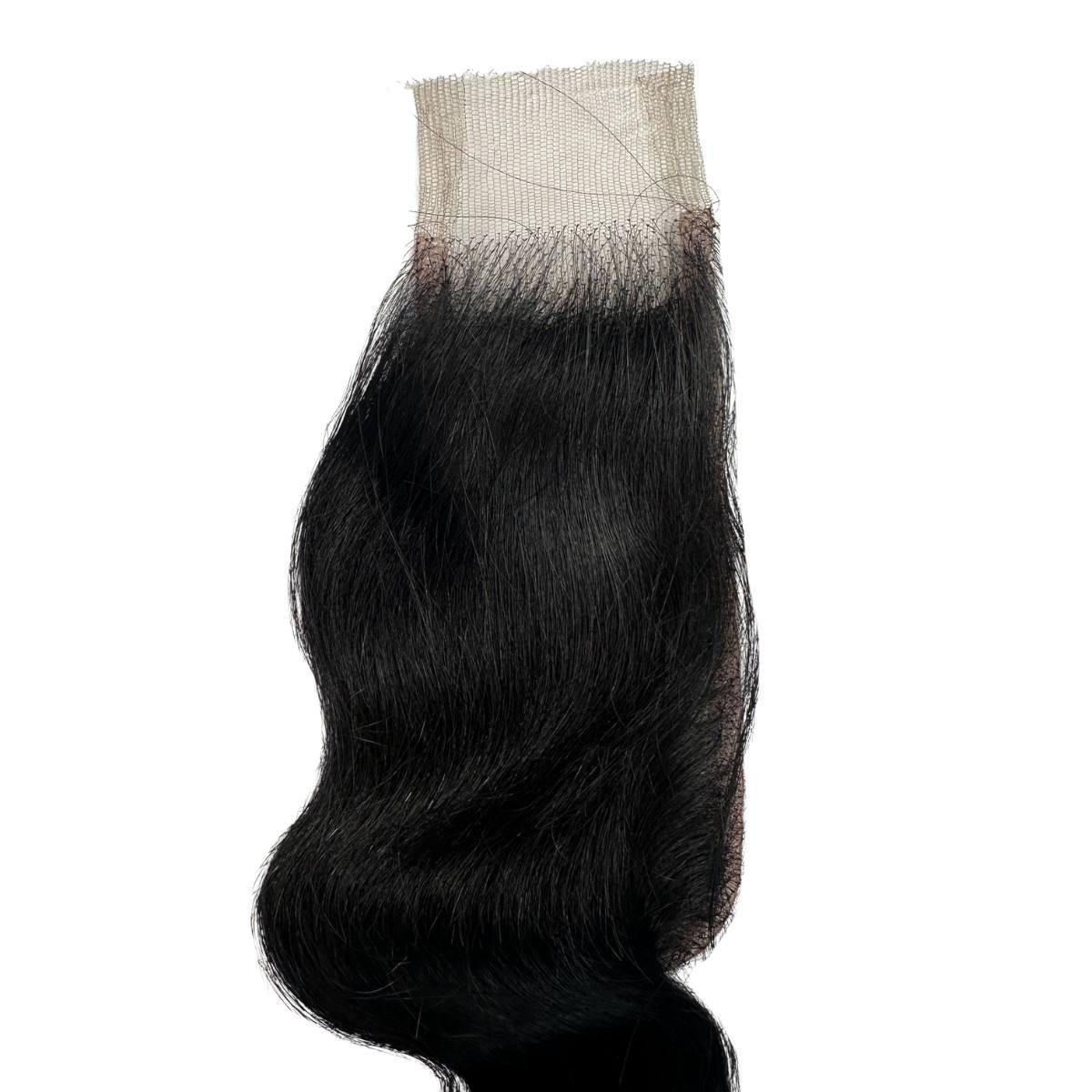 Jet Black Body Wave 2x6 HD Lace Closure