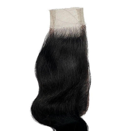 Jet Black Body Wave 2x6 HD Lace Closure