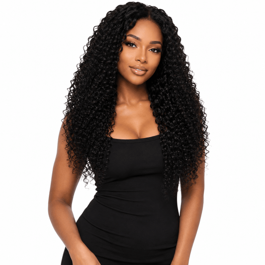 Kinky Curly Half Wig