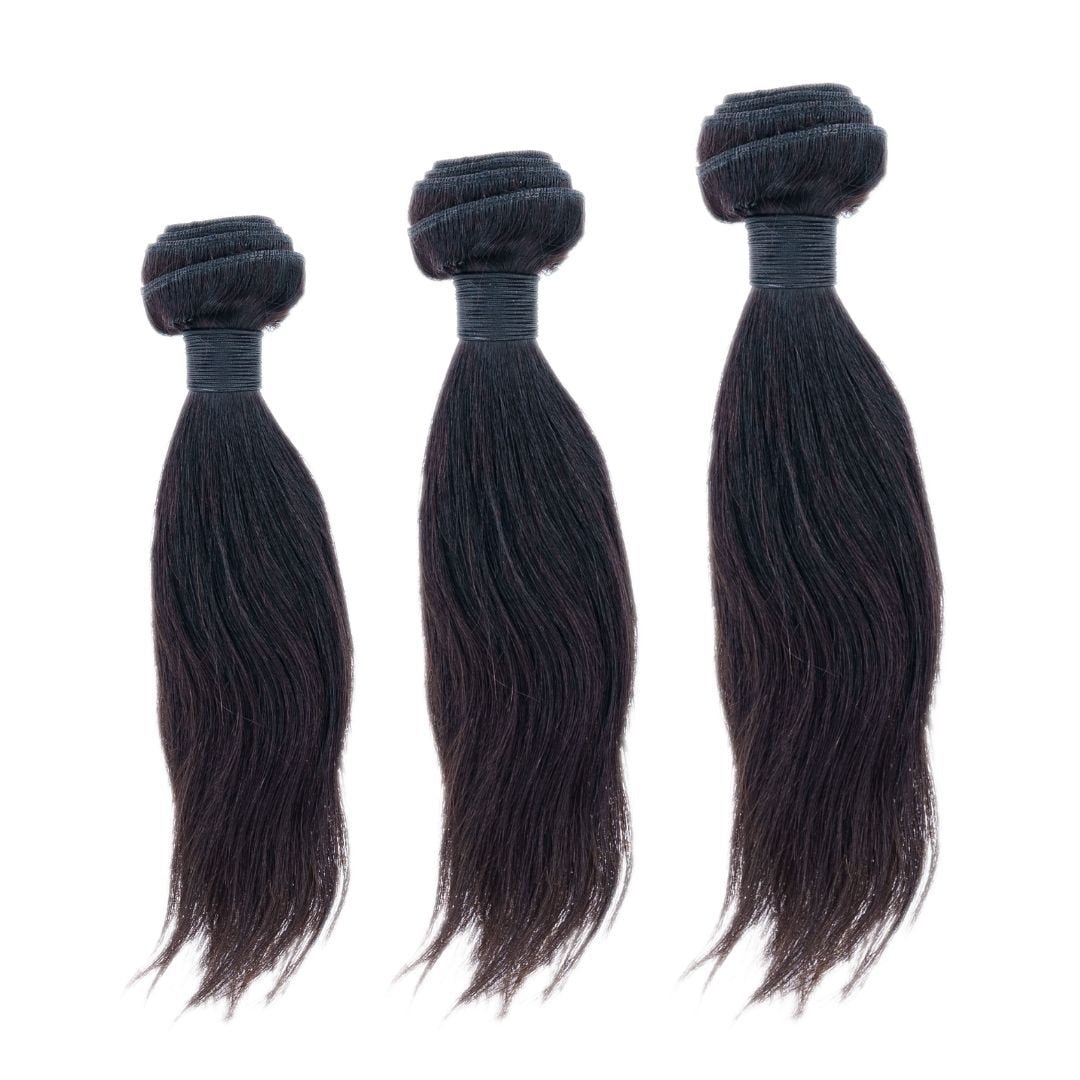 Malaysian Silky Straight Bundle Deals - The Platinum Extensions 