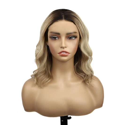 Raw Golden Wave Glueless 5x5 HD Closure Bob Wig