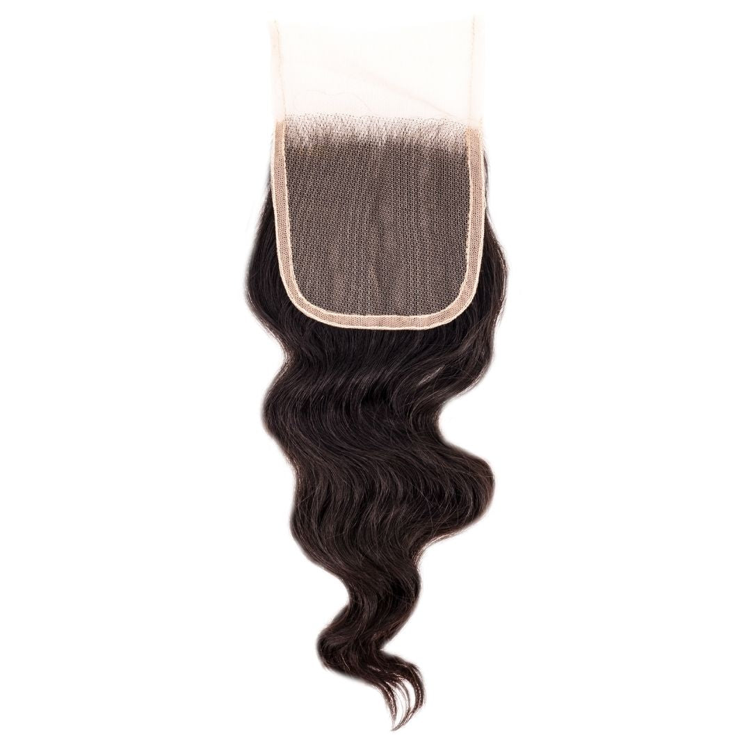 Raw Indian Wavy Closure - The Platinum Extensions