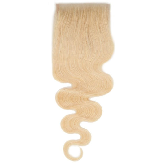 Russian Blonde Body Wave 4x4 Closure - The Platinum Extensions 